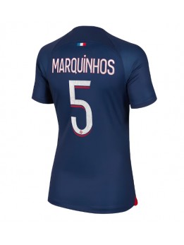 Paris Saint-Germain Marquinhos #5 Heimtrikot für Frauen 2023-24 Kurzarm